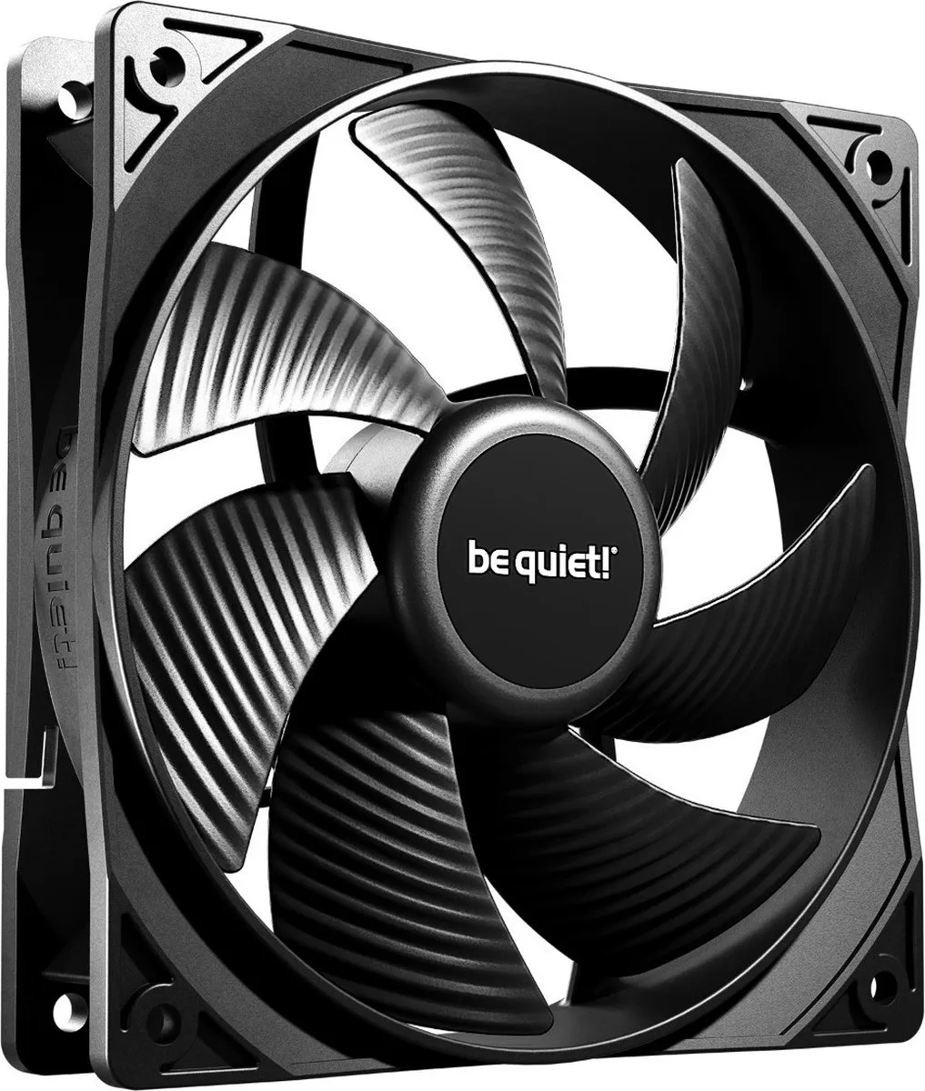 be quiet! Pure Wings 3 BL104 Ventilator 120mm - Zwart