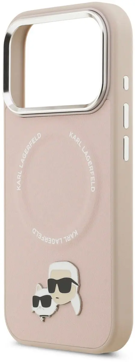 Karl Lagerfeld iPhone 17 Pro Max Hoesje - Roze - MPN 3666339495480 - afbeelding 6 van 6