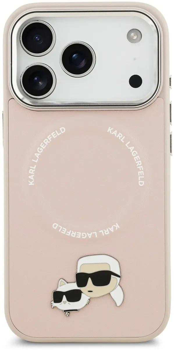 Karl Lagerfeld iPhone 17 Pro Max Hoesje - Roze - MPN 3666339495480