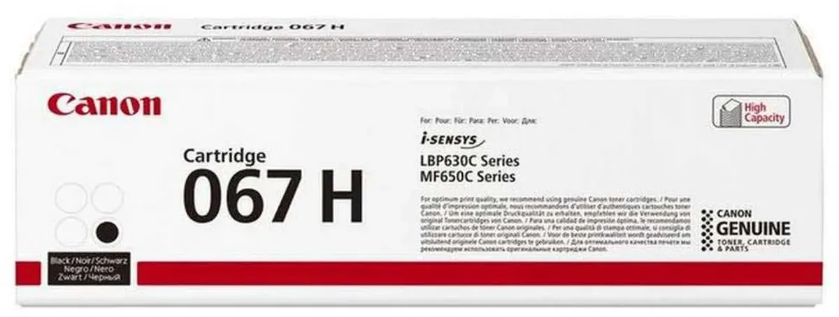 Canon 067H Toner - Zwart