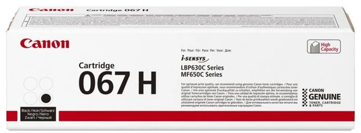 Canon 067H Toner - Zwart