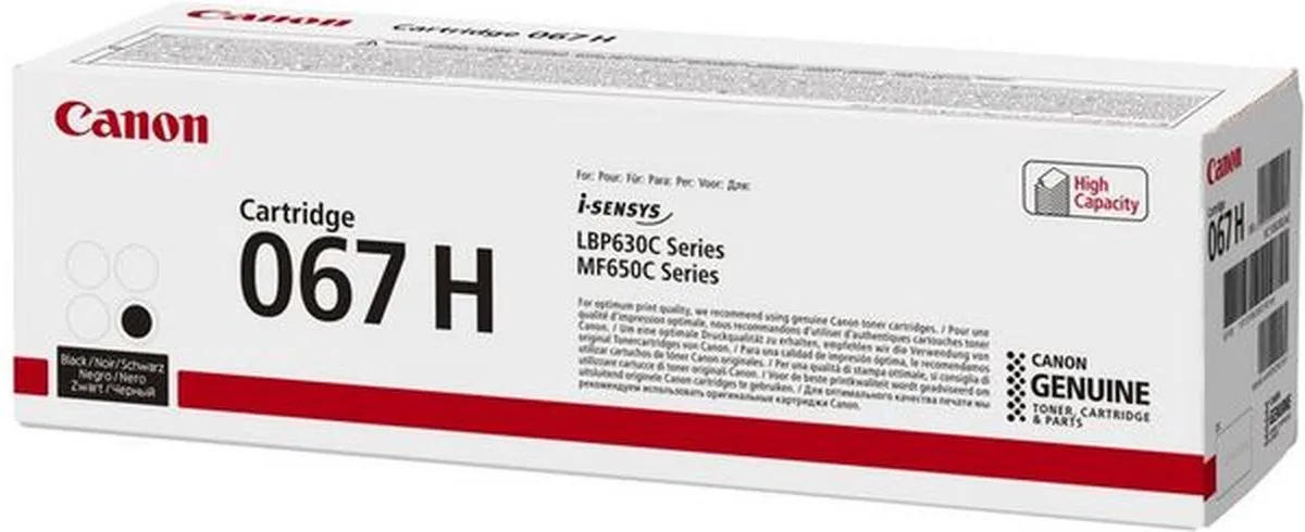 Canon 067H Toner - Zwart