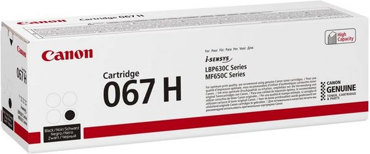 Canon 067H Toner - Zwart