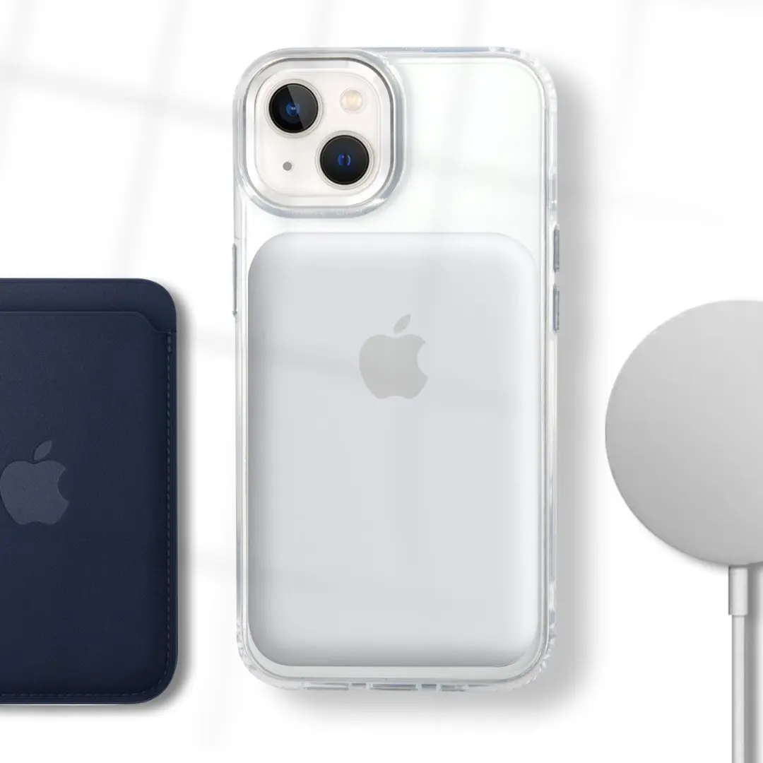 Karl Lagerfeld Backcase Hoesje iPhone 14 Plus - Transparant - TPU
