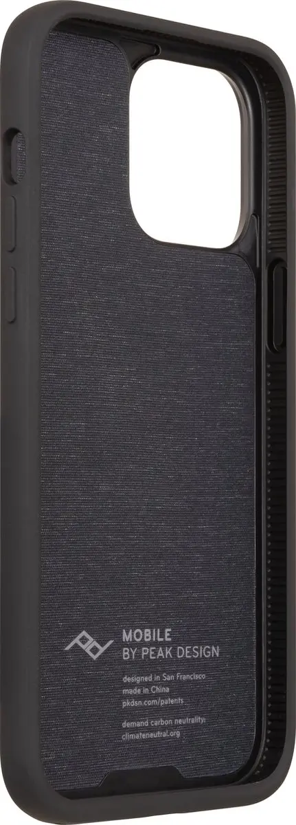 Peak Design Mobile Everyday Fabric Case iPhone 14 Pro Max - Charcoal