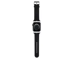 Karl Lagerfeld 3D Rubberen Karl Hoofdband Apple Watch - Zwart