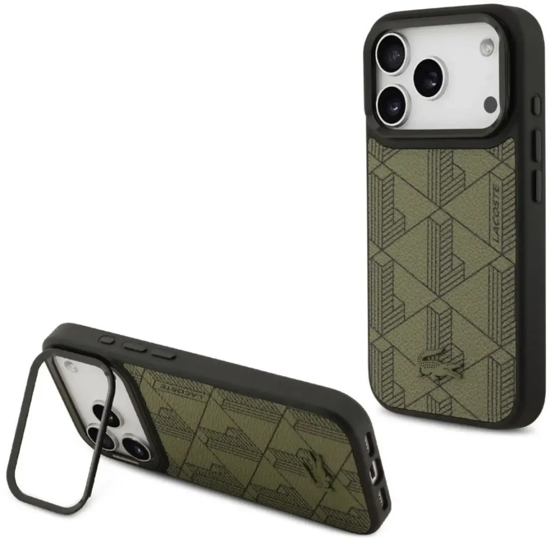 Lacoste iPhone 17 Pro Max Backcover - MagSafe - Groen