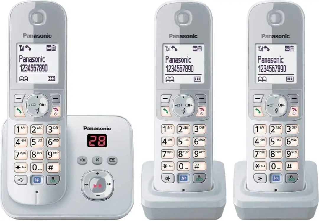 Panasonic KX-TG6823GS Trio DECT Telefoon