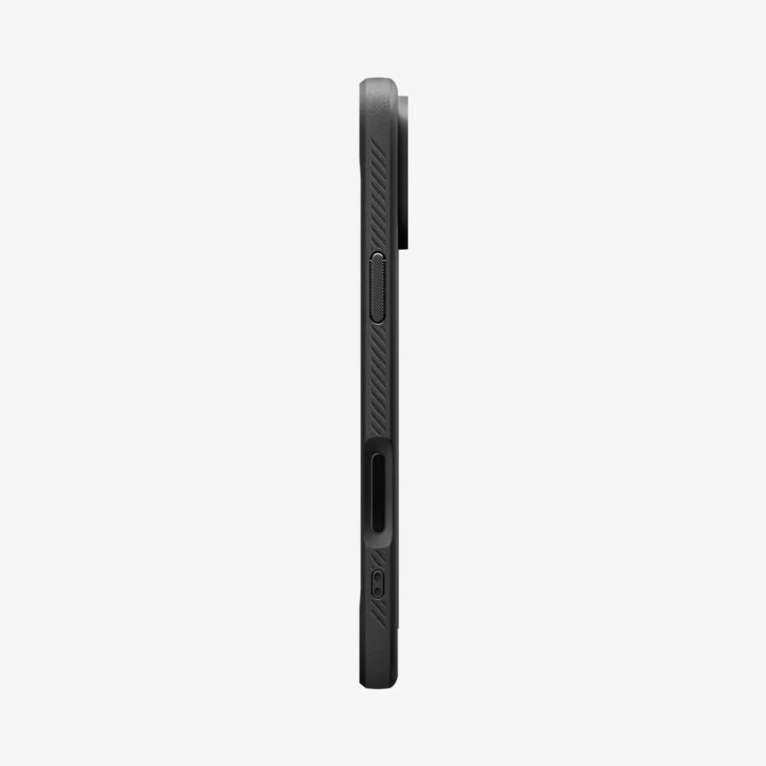 Spigen Rugged Armor ACS09975 iPhone 17 Hoes - Zwart