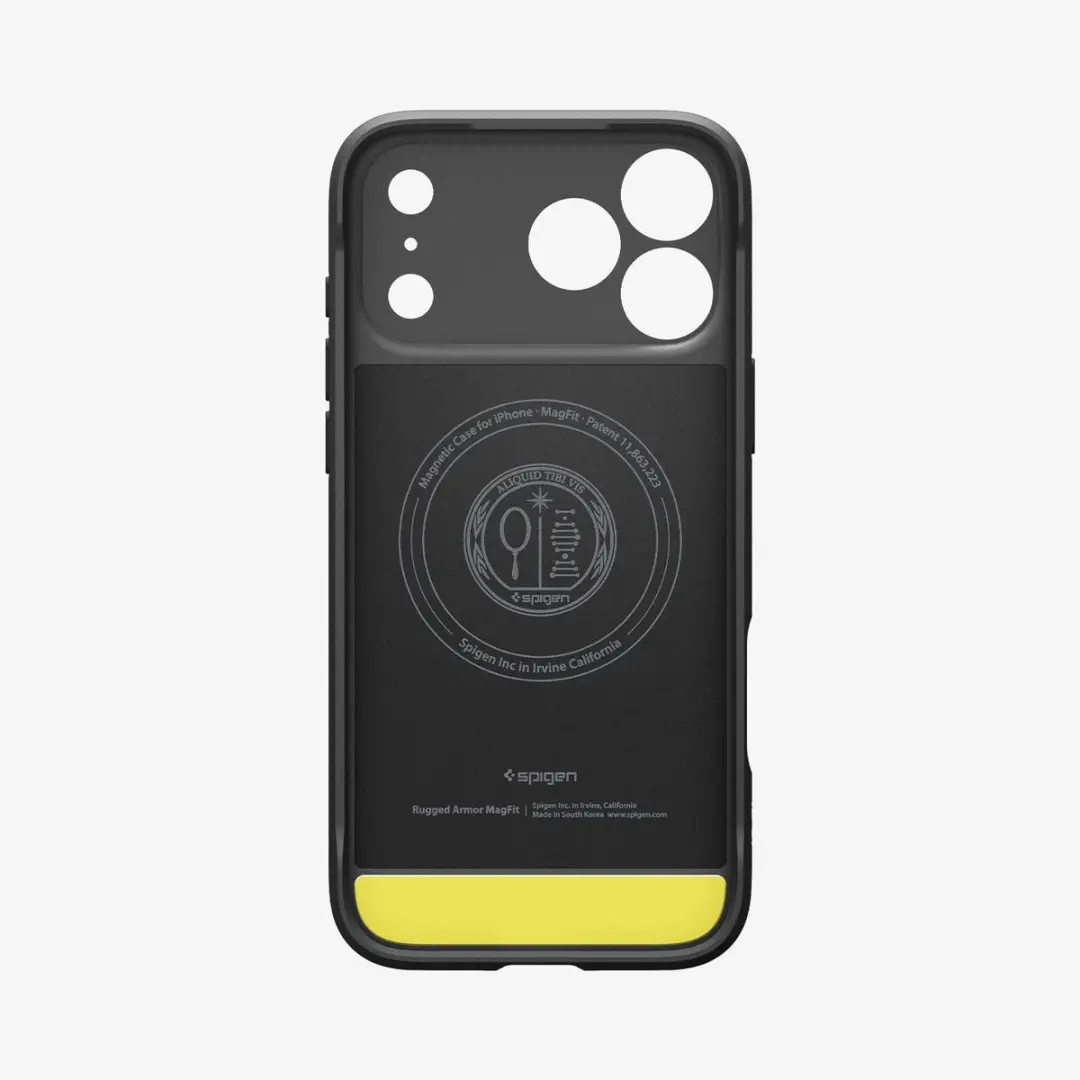 Spigen Rugged Armor ACS09975 iPhone 17 Hoes - Zwart
