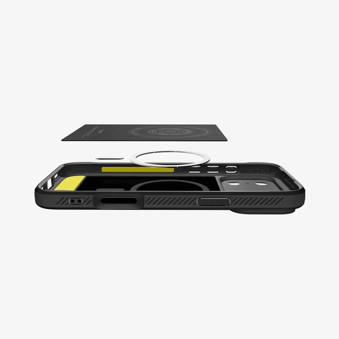 Spigen Rugged Armor ACS09975 iPhone 17 Hoes - Zwart - afbeelding 6 van 6