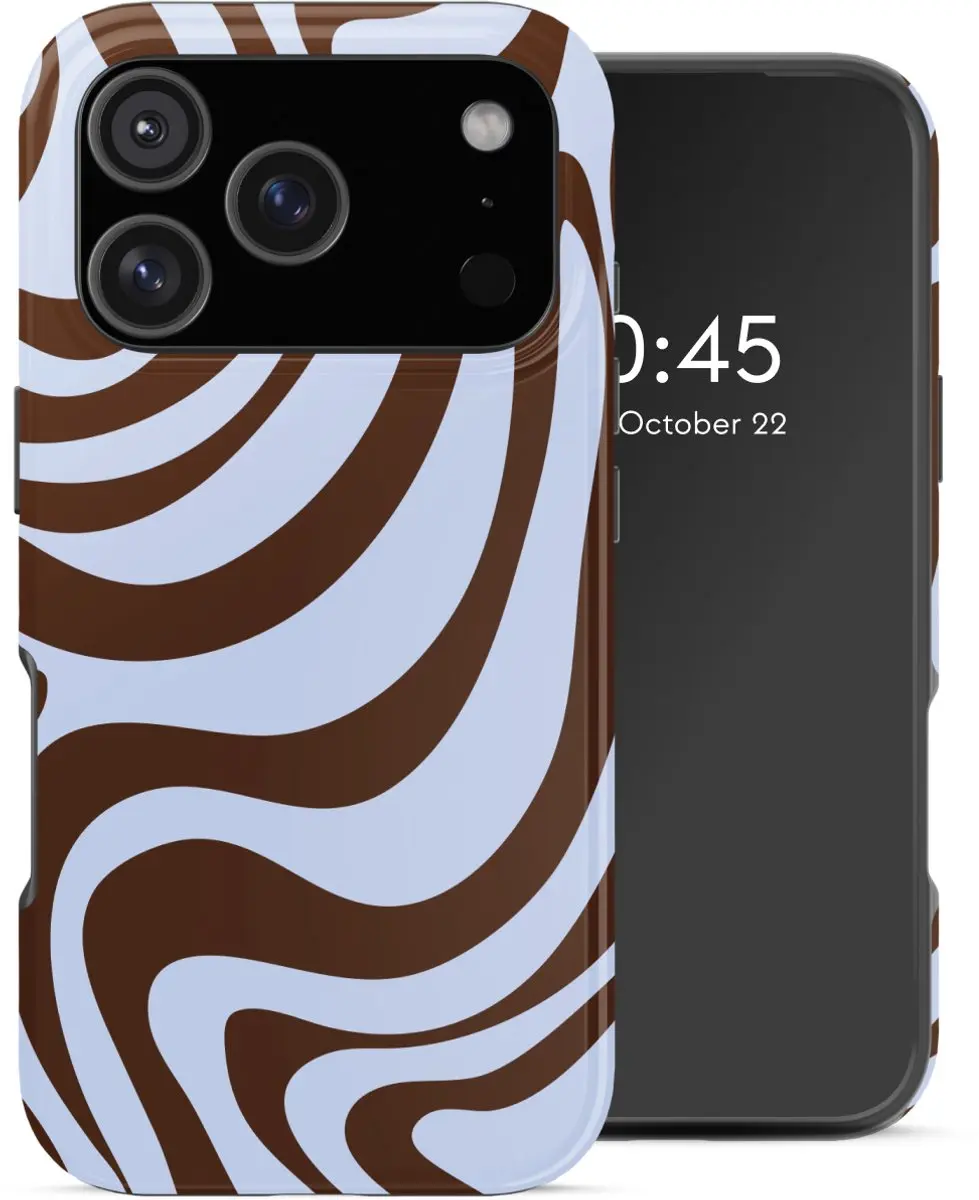 Selencia Hoesje iPhone 17 Pro Max Dream Swirl Chocolate