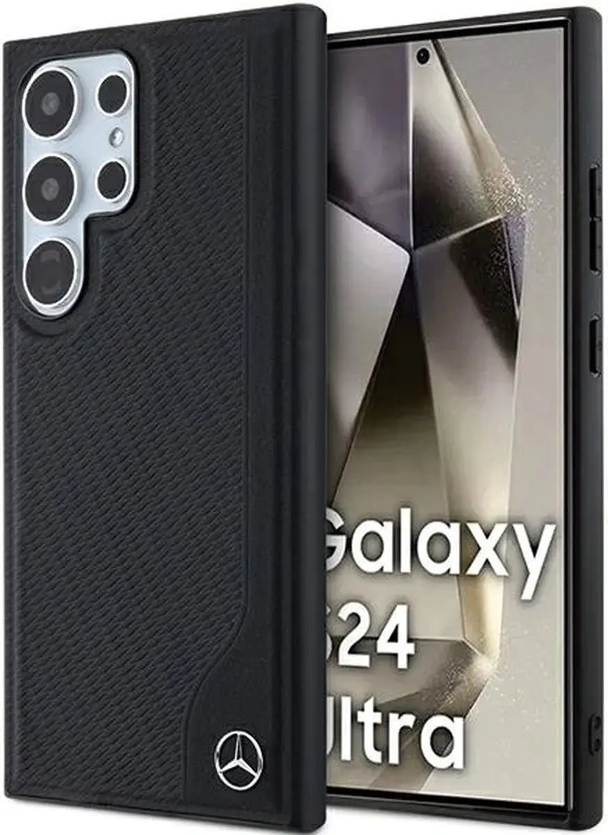 Mercedes-Benz Debossed Line Hoesje S24 Ultra