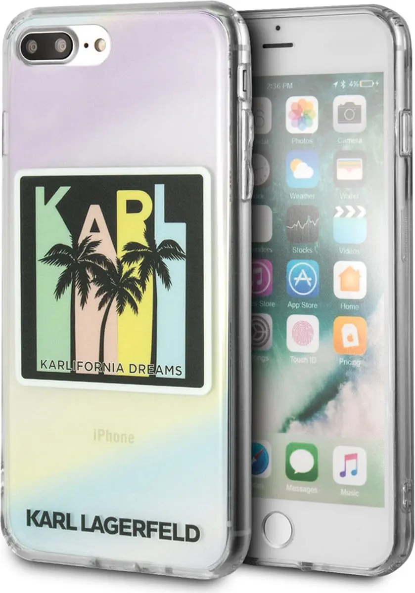 Karl Lagerfeld Poezen Backcase iPhone 6/6s/7/8 Plus
