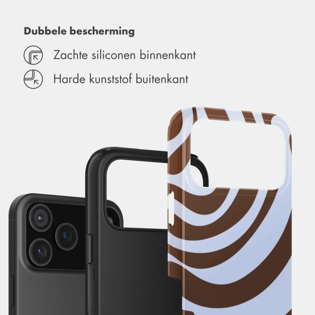 Selencia Hoesje iPhone 17 Pro Dream Swirl Chocolate