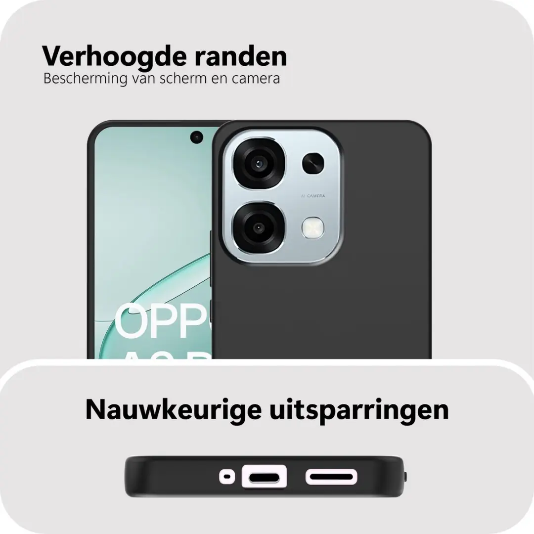 Just in Case Hoesje Oppo A6 Pro MOO2844KL1L - Zwart