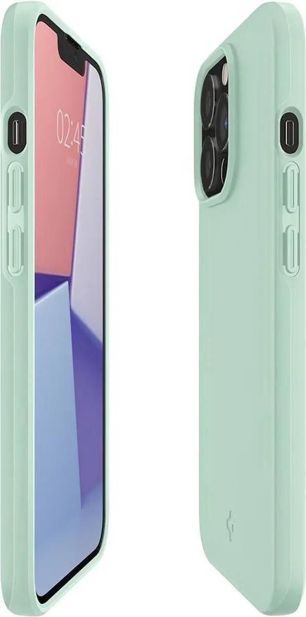 Spigen Thin Fit iPhone 13 Pro Hoesje - Mint Groen