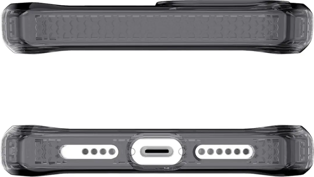 ITSKINS Spectrum Clear iPhone 13 Hoesje - AP2R-SPECM-SMOK - Transparant Zwart