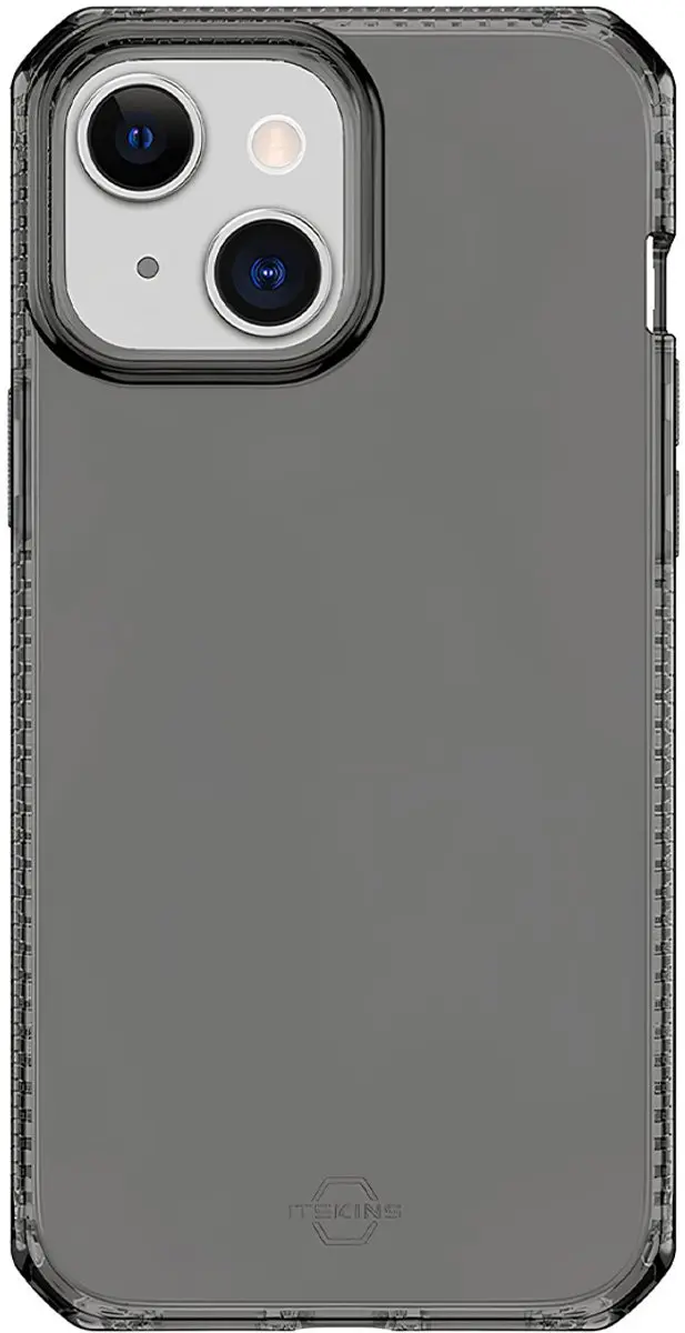 ITSKINS Spectrum Clear iPhone 13 Hoesje - AP2R-SPECM-SMOK - Transparant Zwart