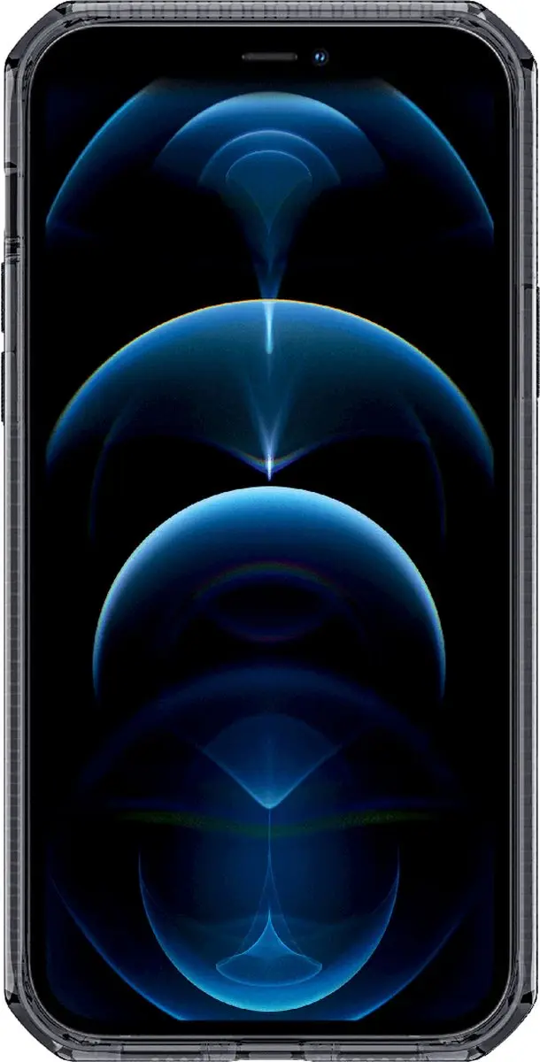 ITSKINS Spectrum Clear iPhone 13 Hoesje - AP2R-SPECM-SMOK - Transparant Zwart