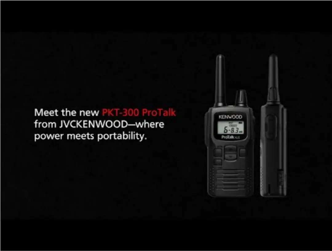 Kenwood PKT-300 ProTalk XLS PMR446 - 18 Stuks Zwart