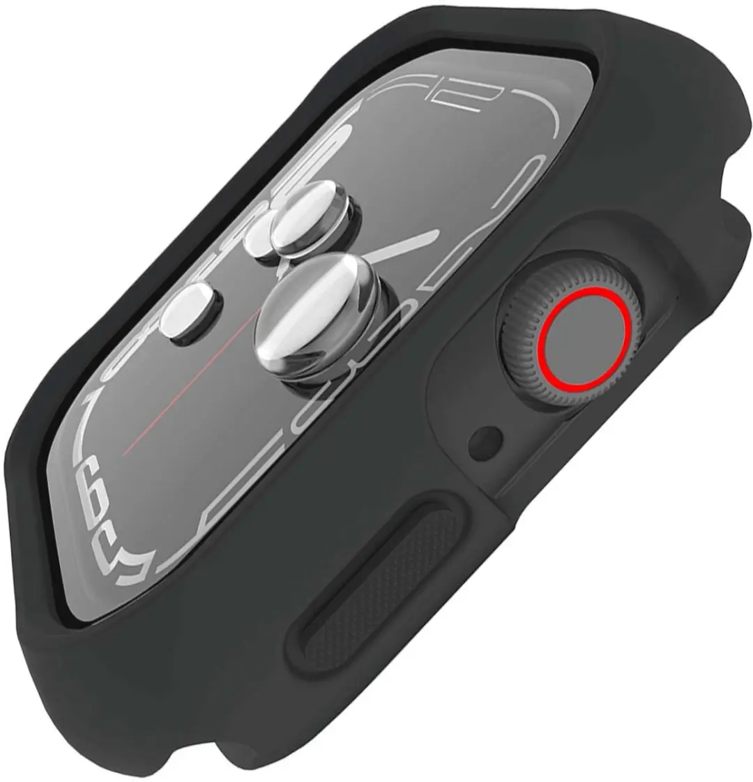 Itskins Hybride Behuizing Apple Watch 42-44mm - Zwart