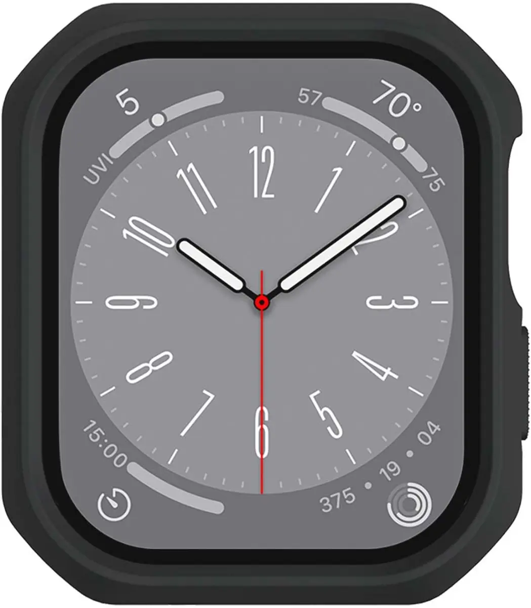Itskins Hybride Behuizing Apple Watch 42-44mm - Zwart