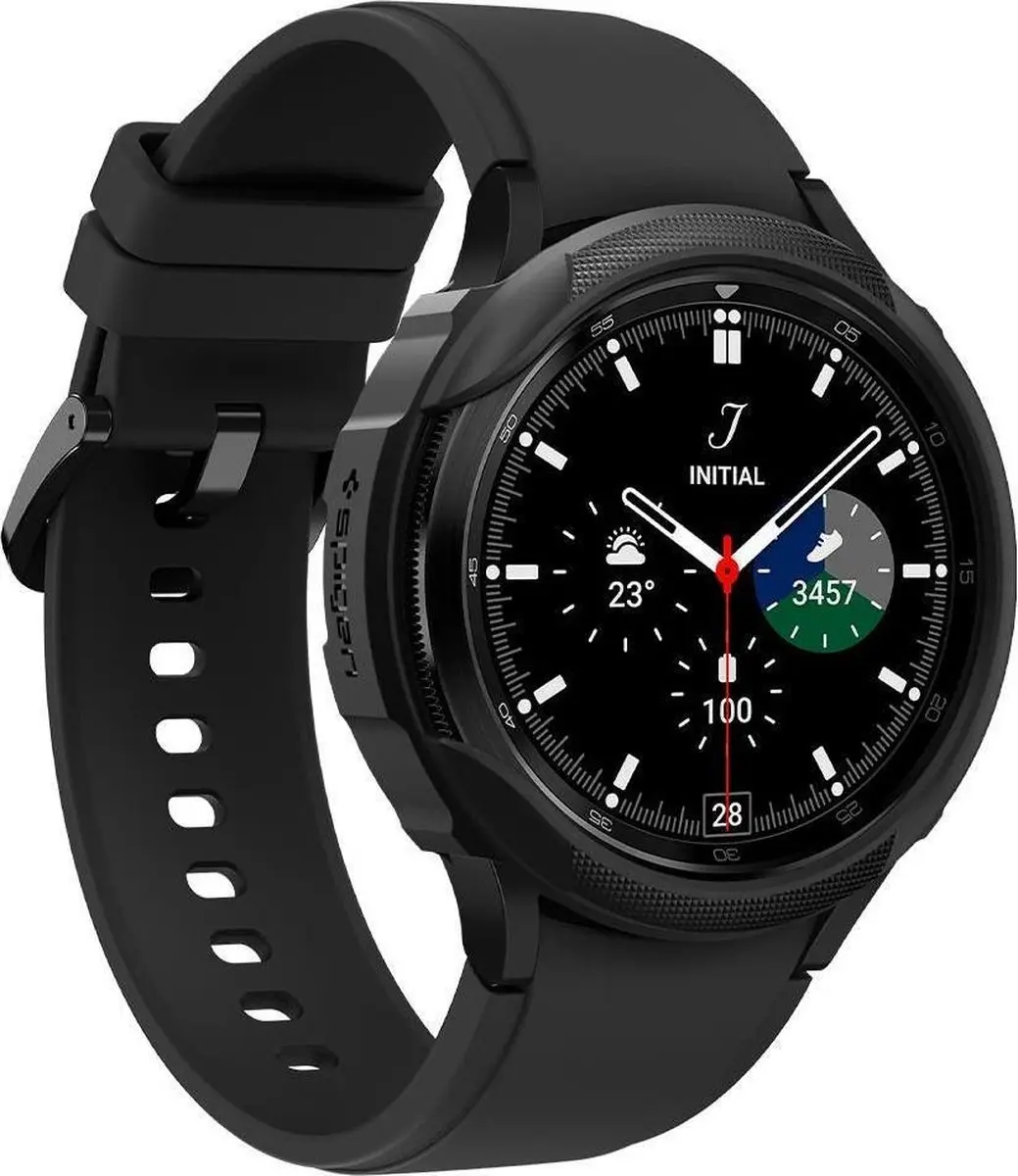 Spigen Galaxy Watch 4 Classic 42mm Liquid Air Hoesje - Zwart