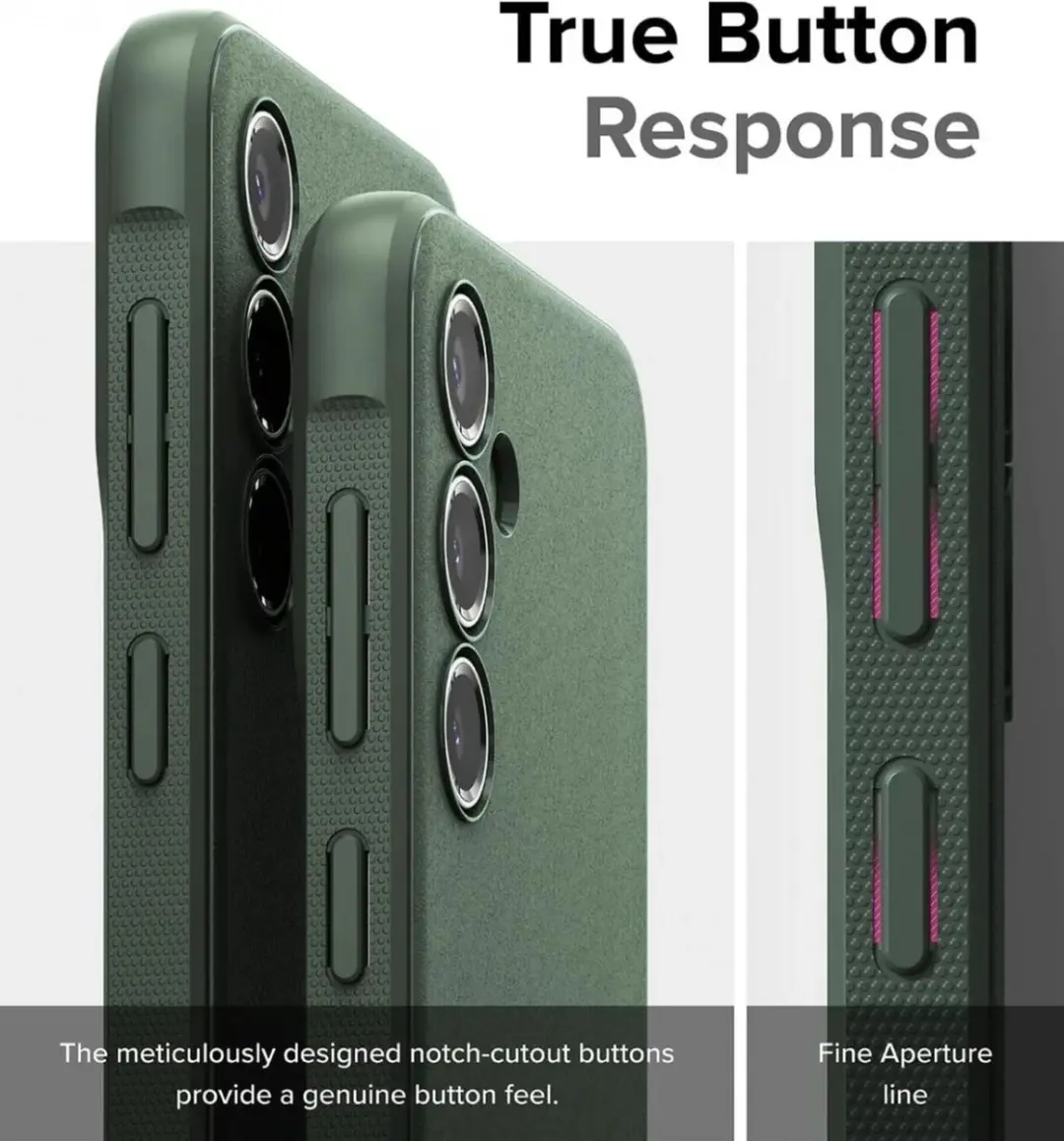 Ringke Onyx Hoesje Samsung Galaxy S23 FE - Groen