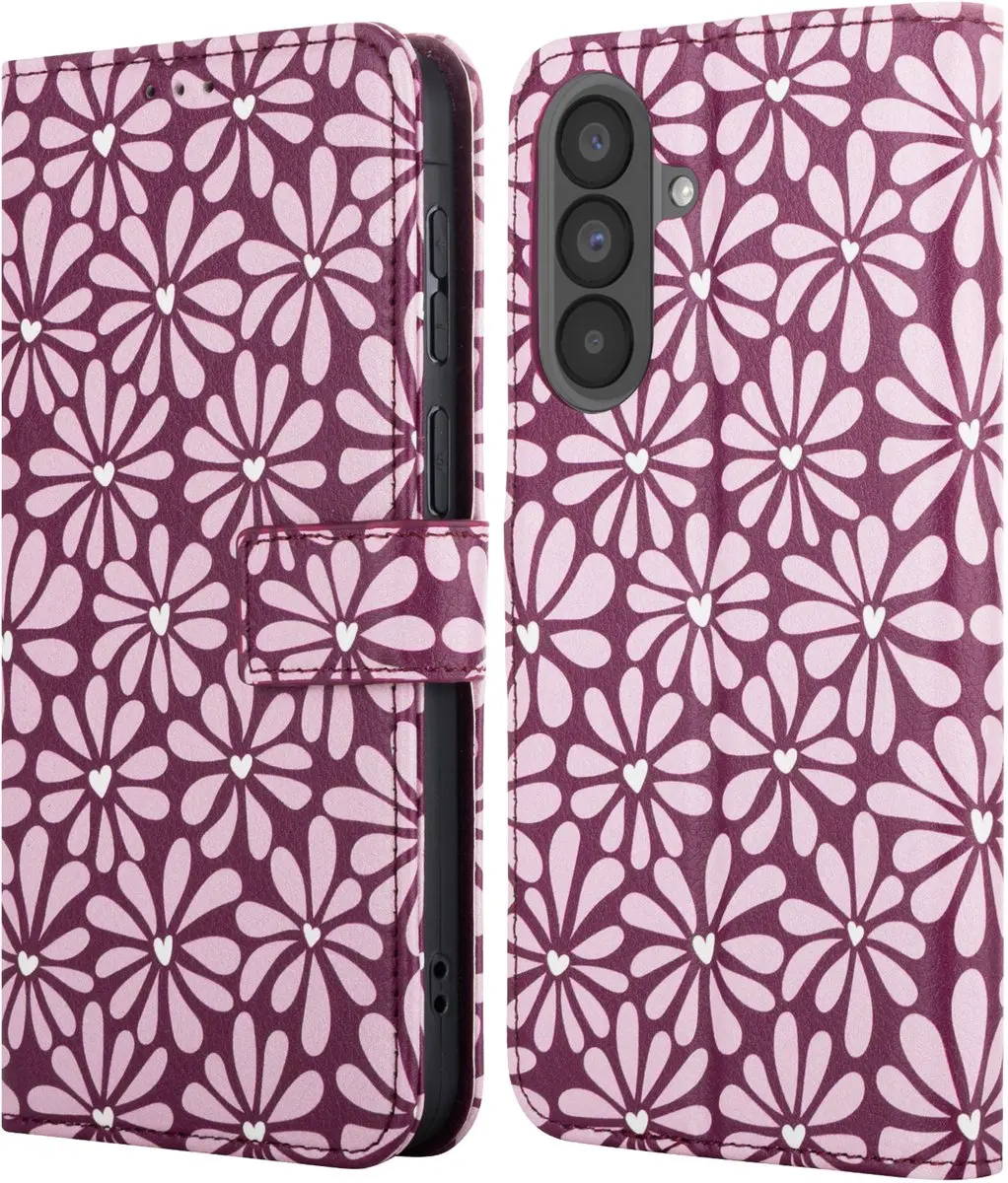 Imoshion Galaxy A37 Hoesje Bloom Love Blush - 3 Pasjes