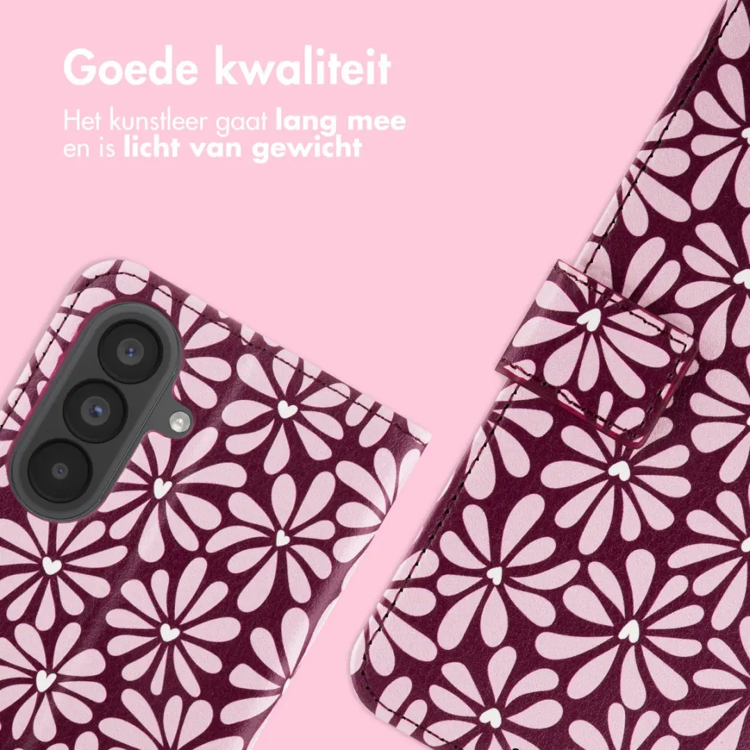 Imoshion Galaxy A37 Hoesje Bloom Love Blush - 3 Pasjes