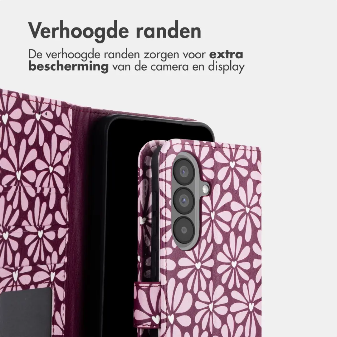 Imoshion Galaxy A37 Hoesje Bloom Love Blush - 3 Pasjes