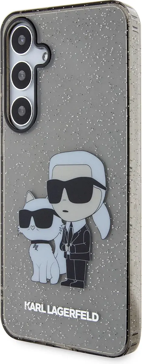 Karl Lagerfeld Samsung Galaxy S24+ Backcase - Effen Grijs - TPU