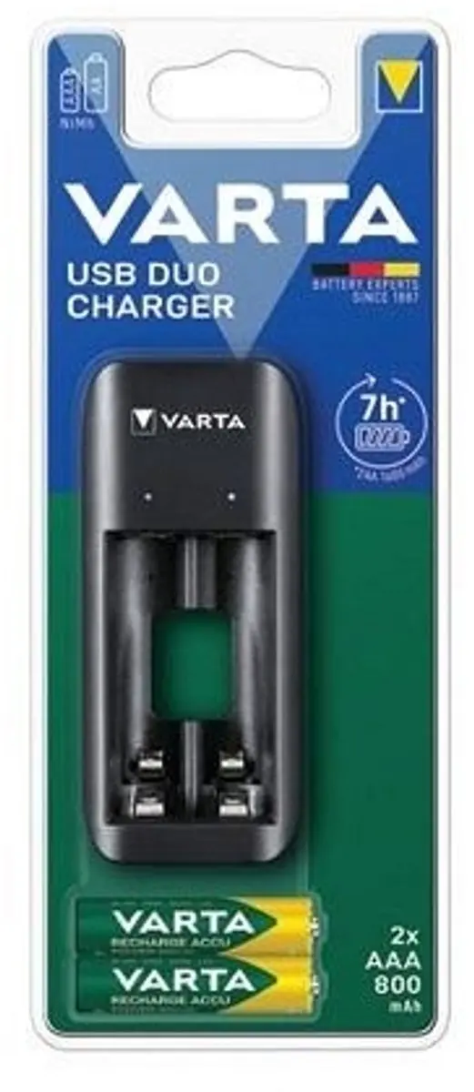 Varta Value USB Duo Lader 2x AAA 800mAh