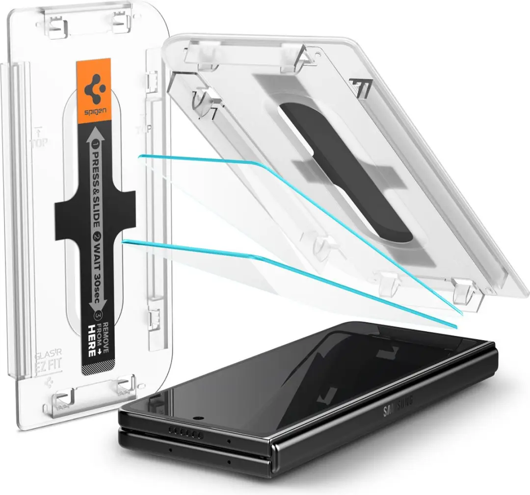 Spigen AGL06523 Scharnier Screen Protector Samsung Galaxy Z Fold5 - 2 Stuks