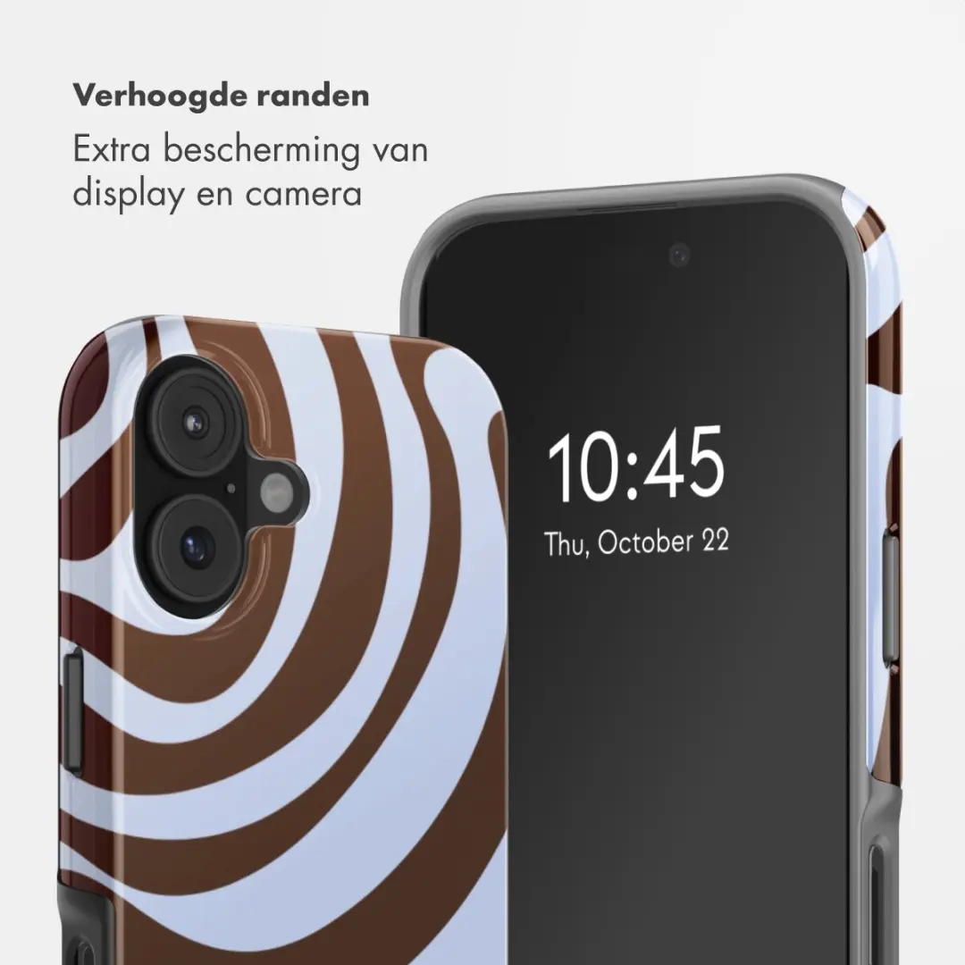 Selencia Hoesje iPhone 17 Dream Swirl Chocolate