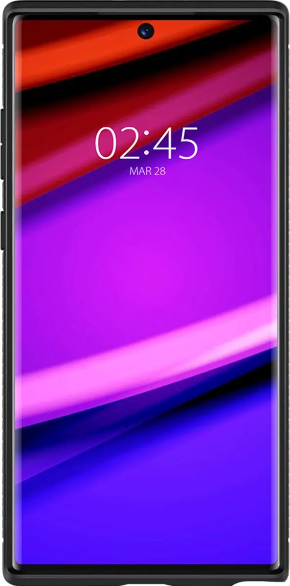 Spigen Rugged Armor Hoesje Samsung Galaxy Note 10 Plus - Zwart - afbeelding 5 van 6