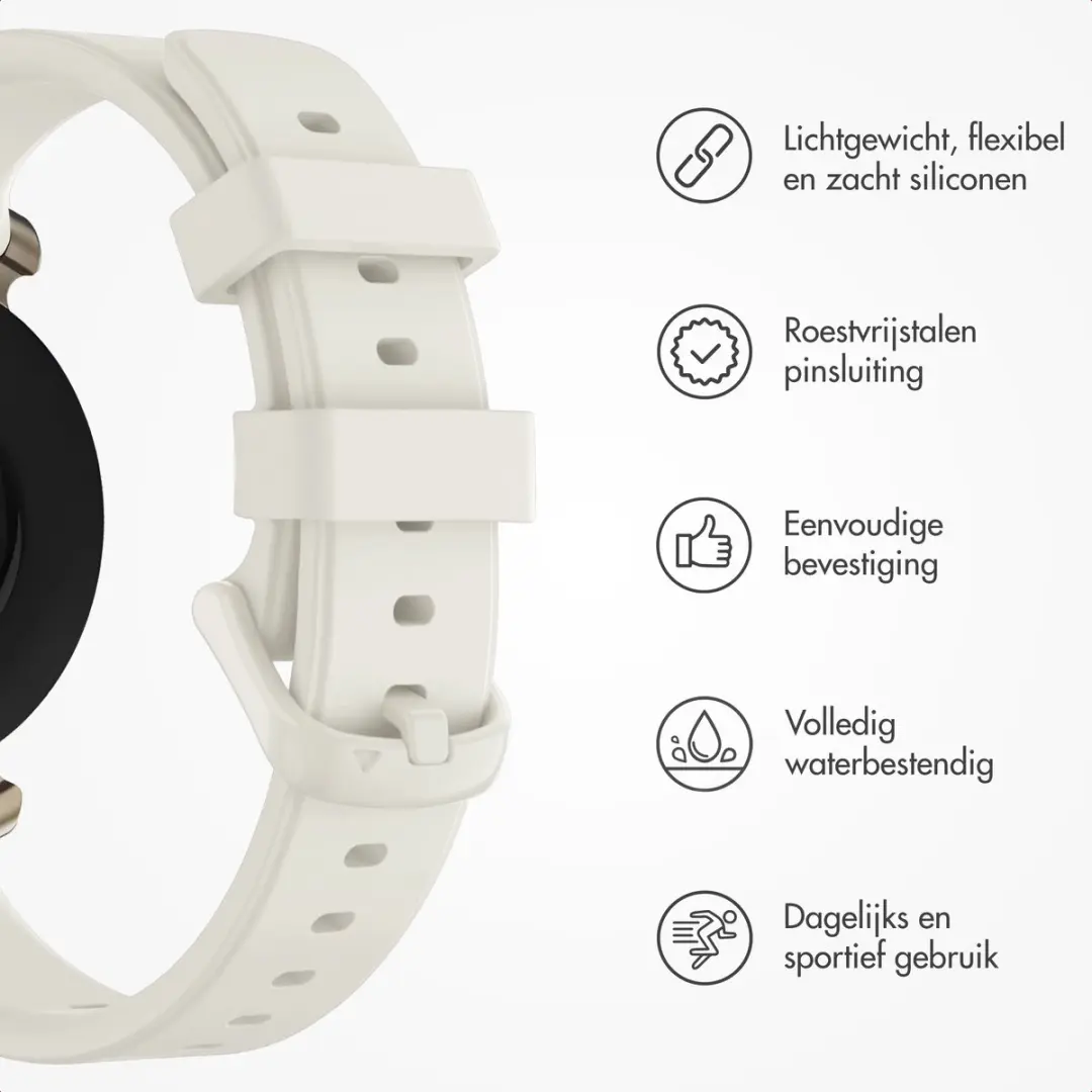 Imoshion Siliconen Bandje Garmin Lily 2 - Sterrenlicht