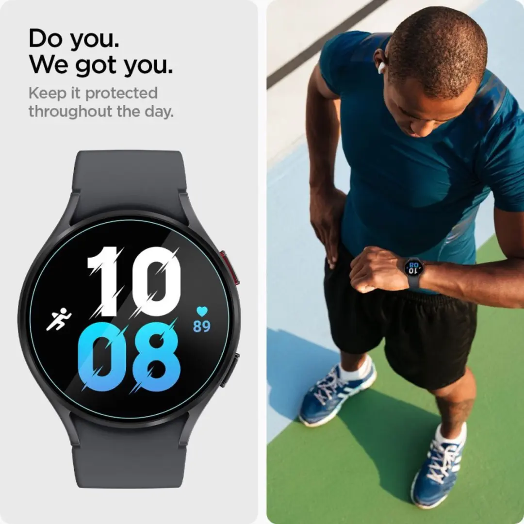 Spigen Glass Protector AGL06522 - Samsung Watch6 40mm - 2 Stuks