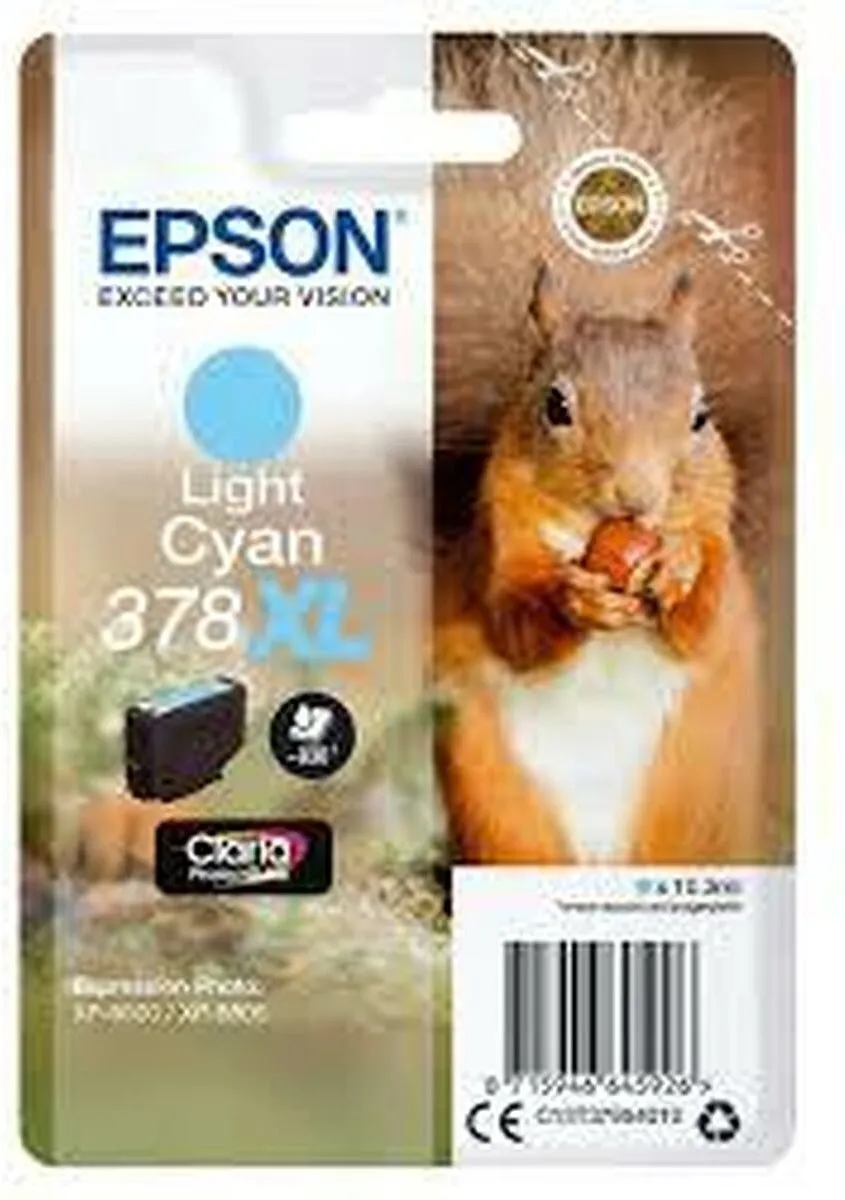 Epson 378XL Cyan Inktcartridge - 103ml