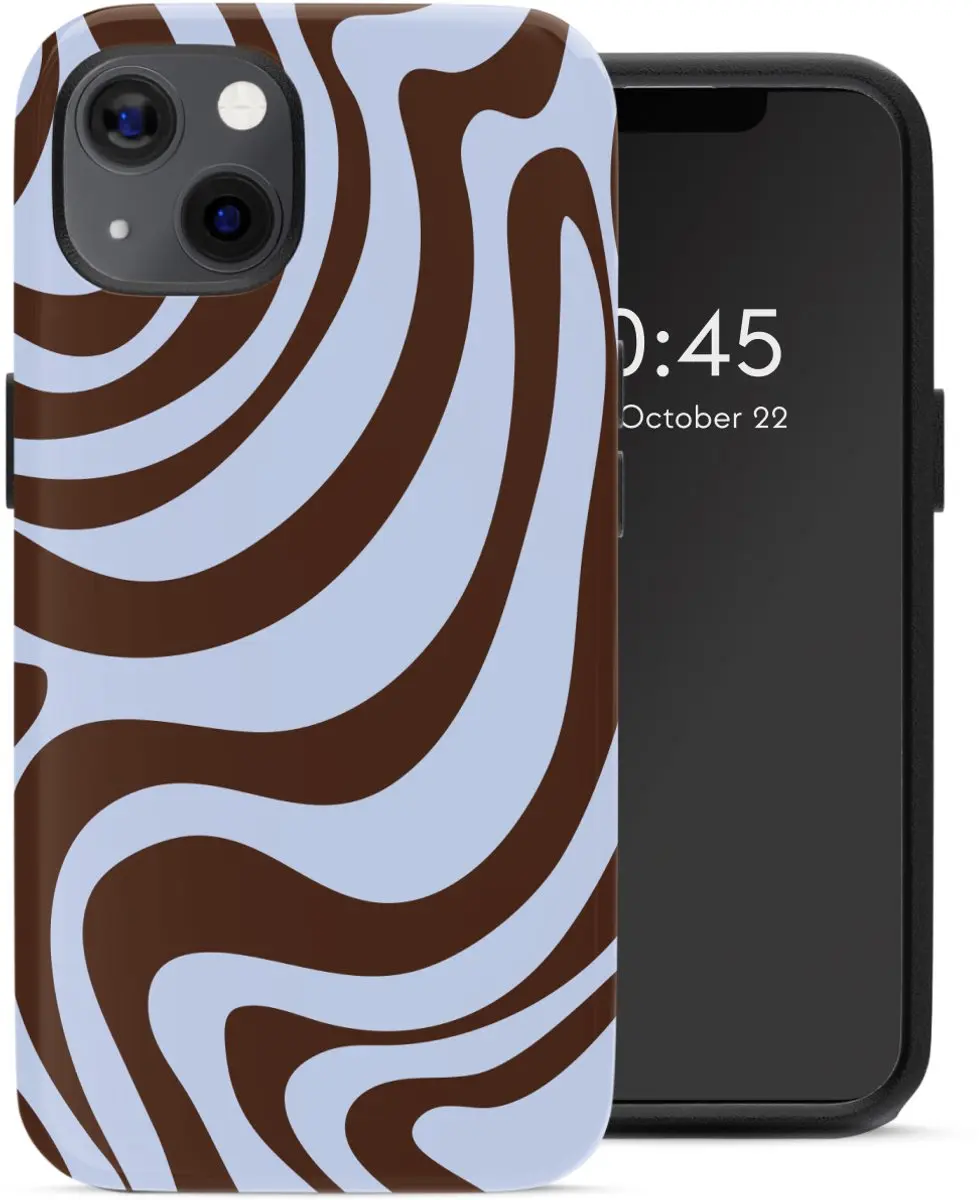 Selencia Hoesje iPhone 13 Pro Dream Swirl Chocolate