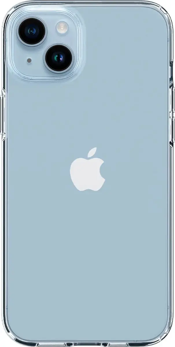 Spigen ACS04887 Liquid Crystal Backcover iPhone 14 Plus - Transparant