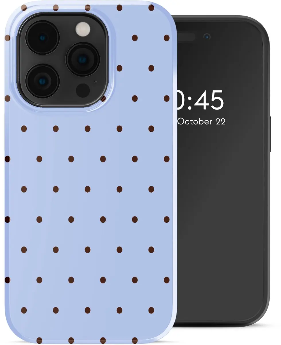 Selencia Hoesje iPhone 14 Pro Lichtblauw
