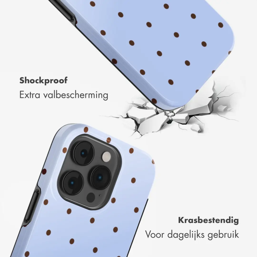 Selencia Hoesje iPhone 14 Pro Lichtblauw - afbeelding 4 van 6