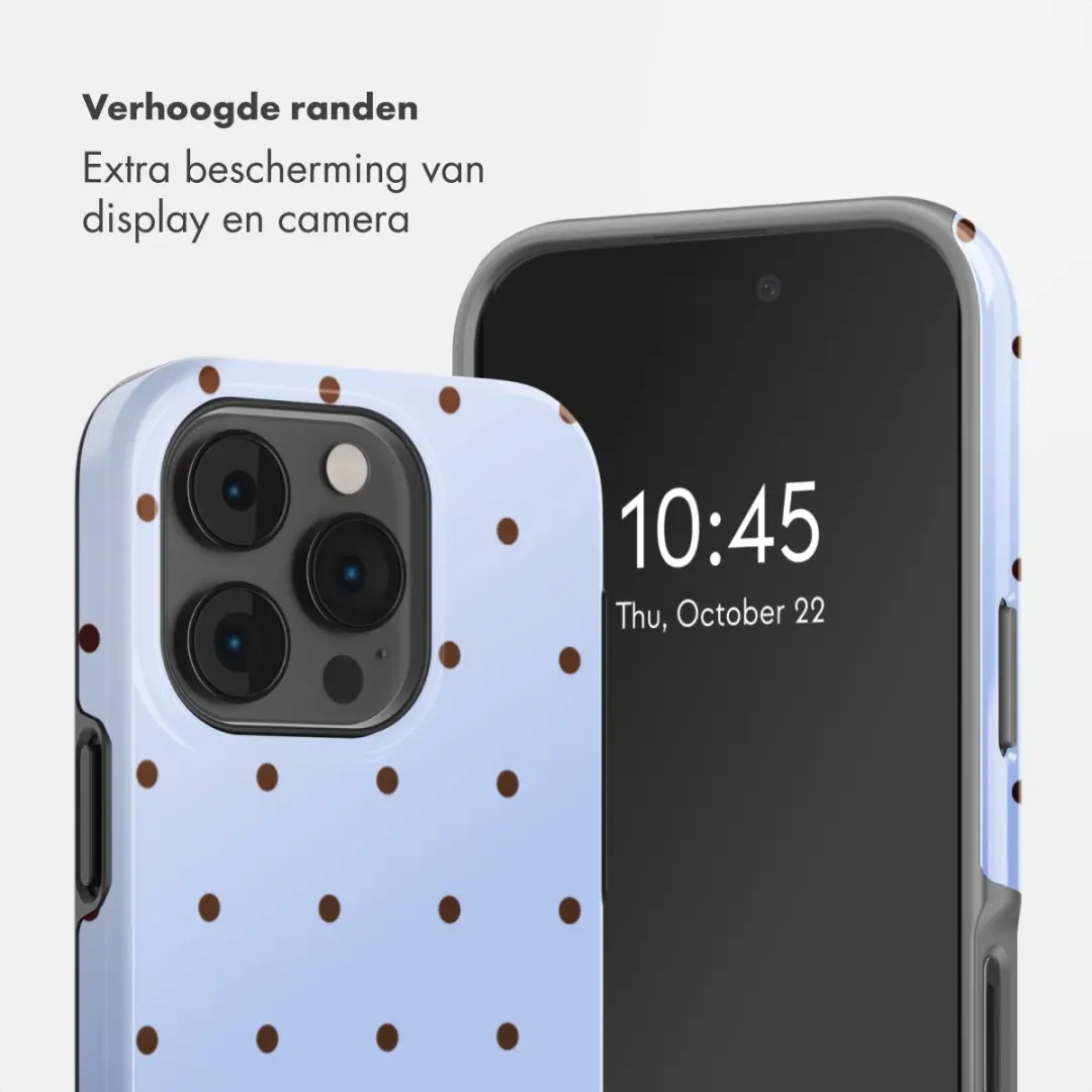 Selencia Hoesje iPhone 14 Pro Lichtblauw - afbeelding 3 van 6