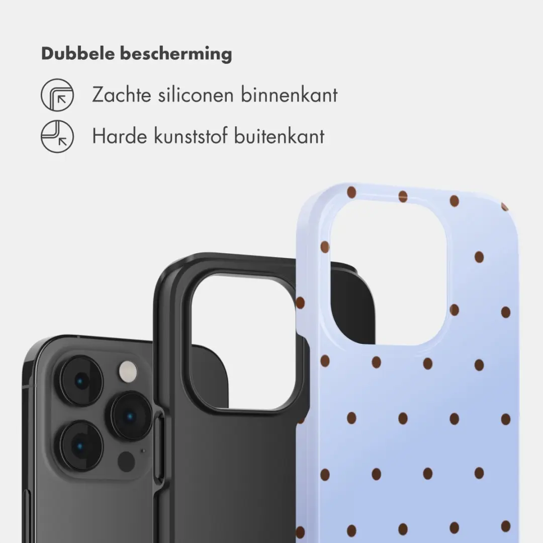 Selencia Hoesje iPhone 14 Pro Lichtblauw - afbeelding 2 van 6