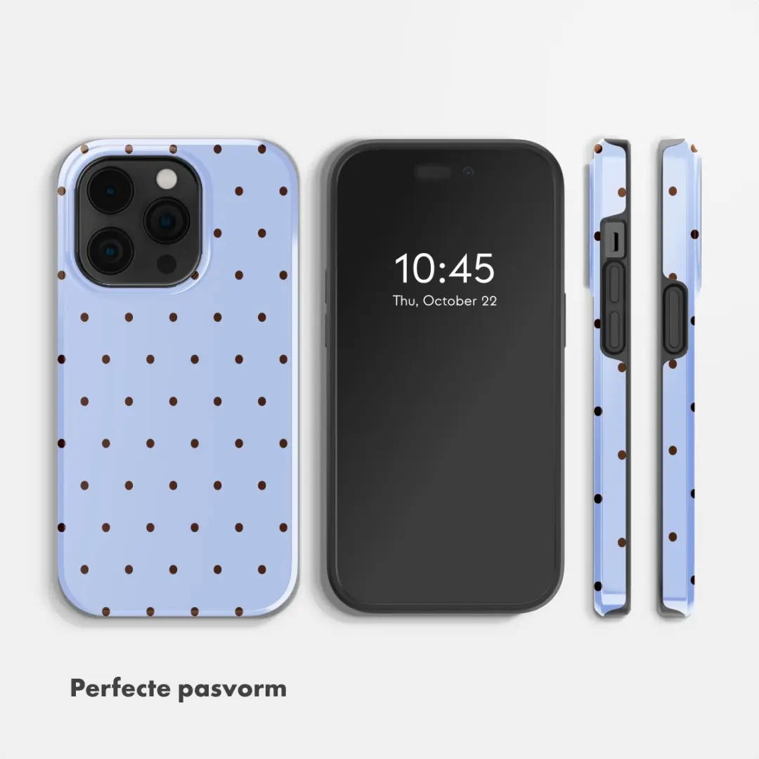 Selencia Hoesje iPhone 14 Pro Lichtblauw - afbeelding 5 van 6