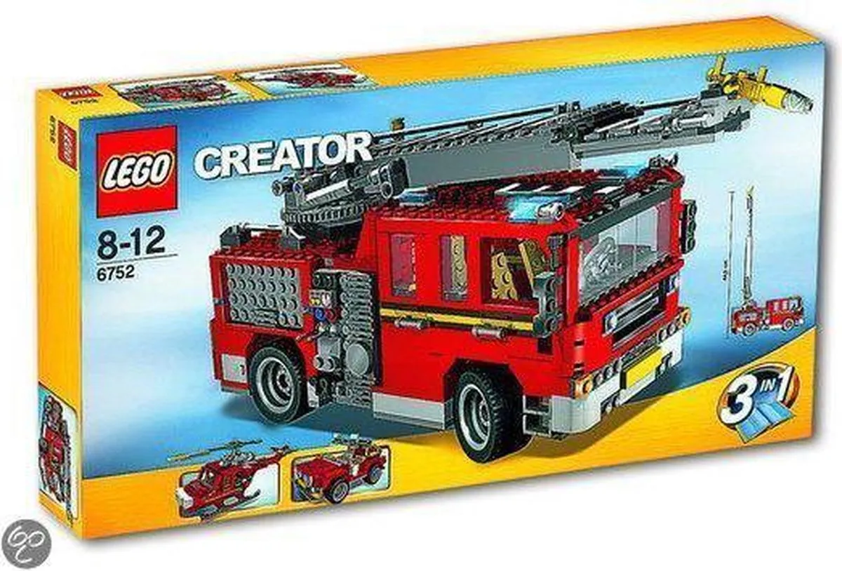 LEGO Creator Brandweer 6752