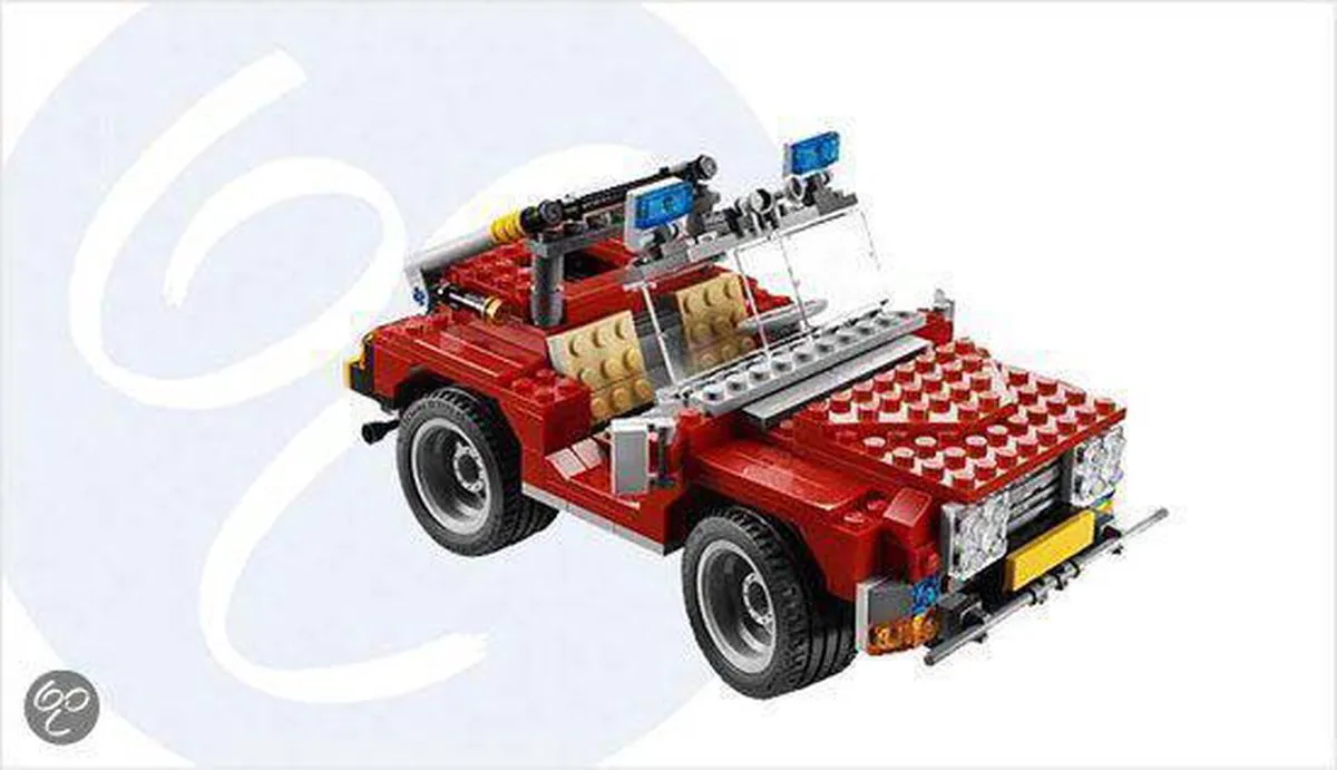 LEGO Creator Brandweer 6752 - 771 Stukken - afbeelding 4 van 5