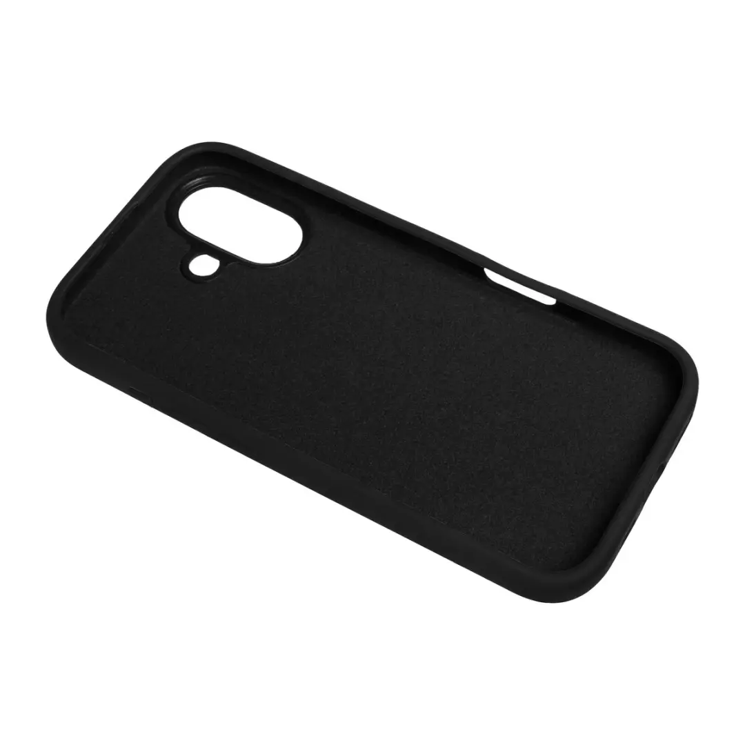 BMAX Siliconen Hoesje iPhone 17 - Zwart